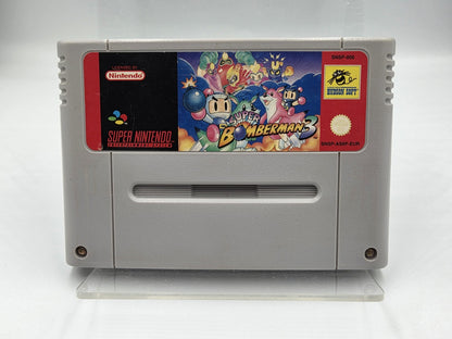 SNES Super Nintendo Super Bomberman 3 Modul EUR