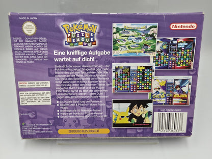 N64 Nintendo 64 Pokemon Puzzle League mit OVP und Anleitung NOE