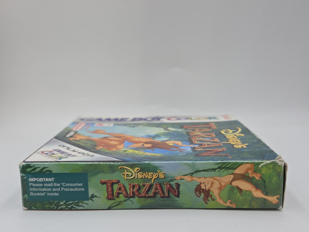 Nintendo Game Boy Color Spiel Disney's Tarzan mit OVP und Anleitung UKV