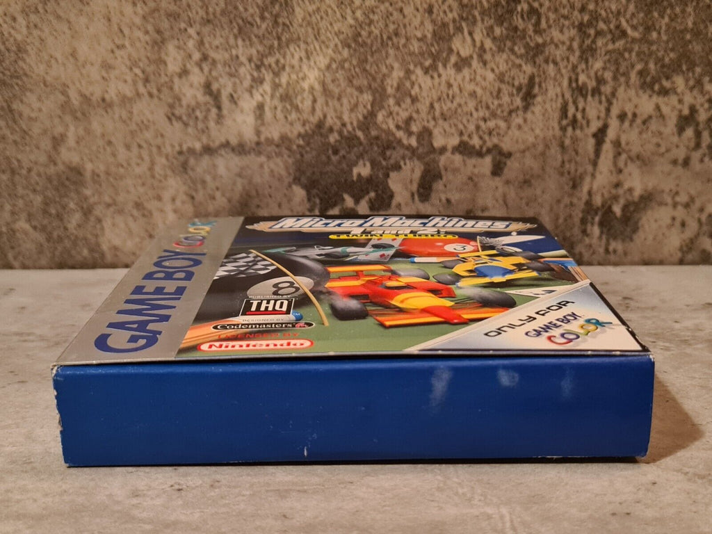 Game Boy Color Micro Machines 1 and 2 : Twin Turbo mit OVP und Anleitung EUR - T-Retro-Games 