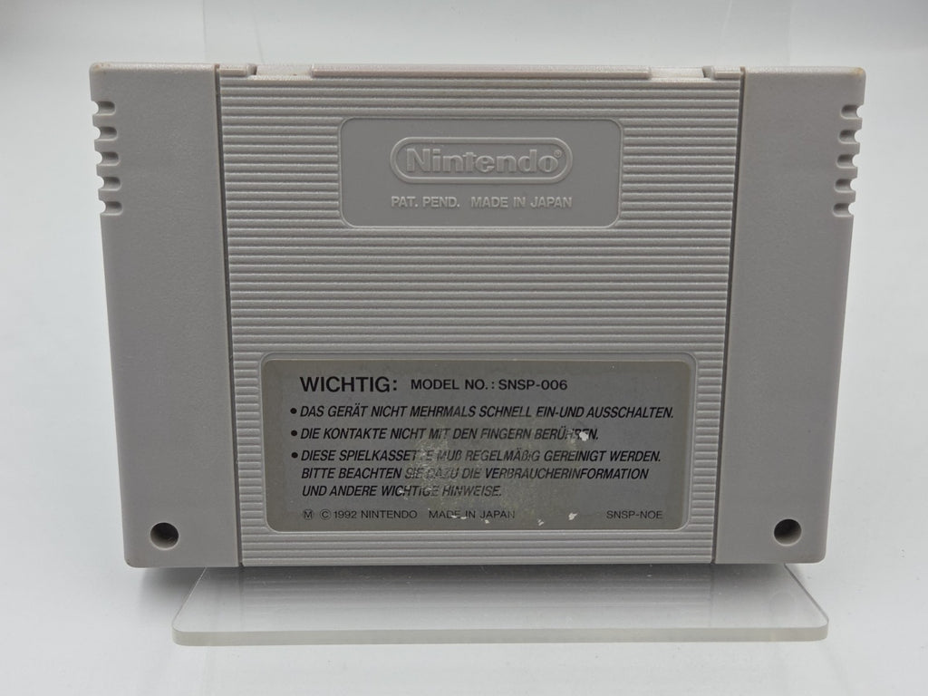 SNES Super Nintendo Spiel Kid Klown in Crazy Chase Modul NOE