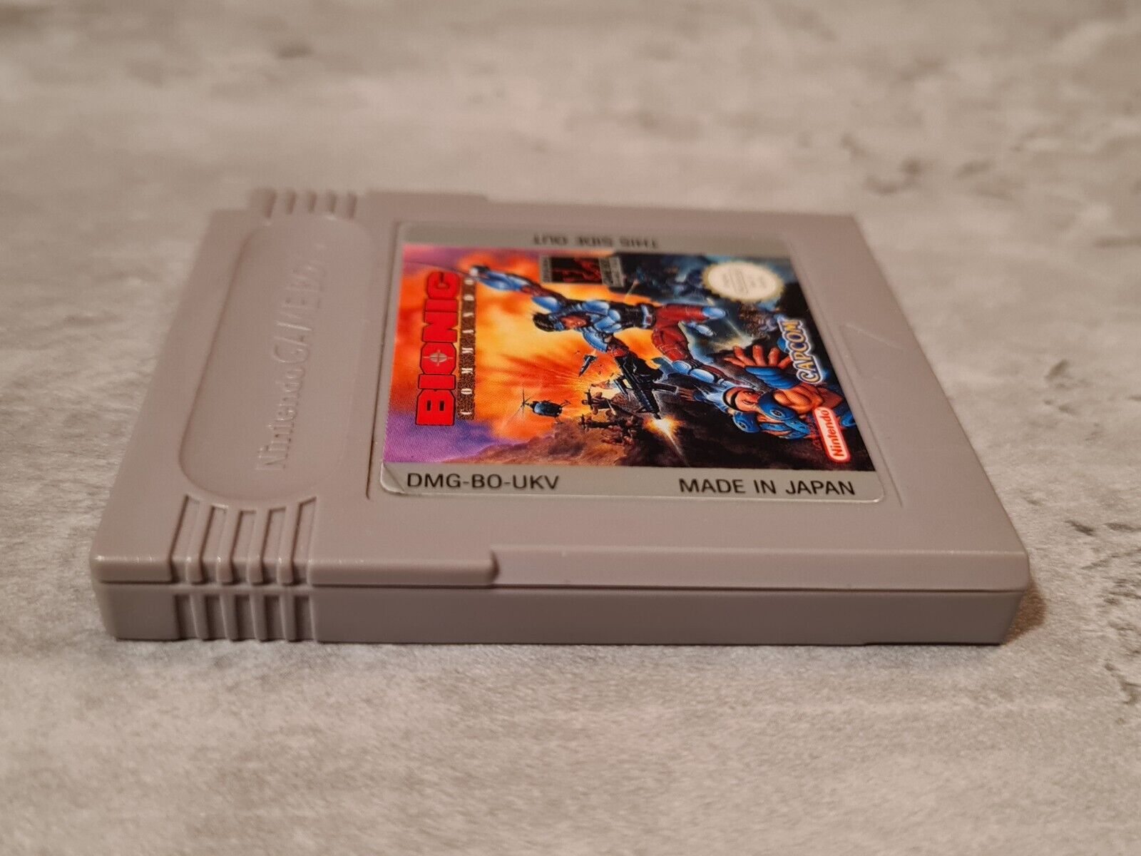 Nintendo Game Boy Classic Spiel Bionic Commando Modul UKV - T-Retro-Games 