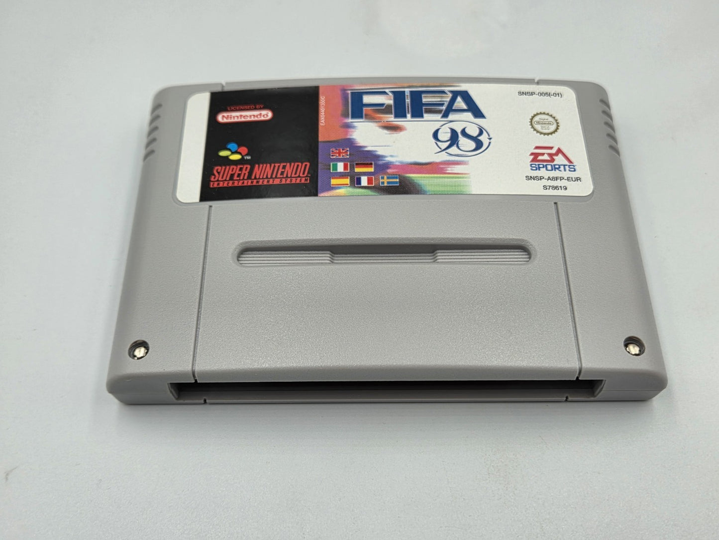 SNES Super Nintendo Fifa 98 Road to World Cup mit OVP und Anleitung EUR