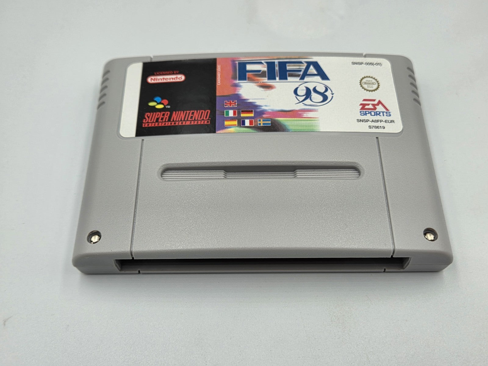 SNES Super Nintendo Fifa 98 Road to World Cup mit OVP und Anleitung EUR