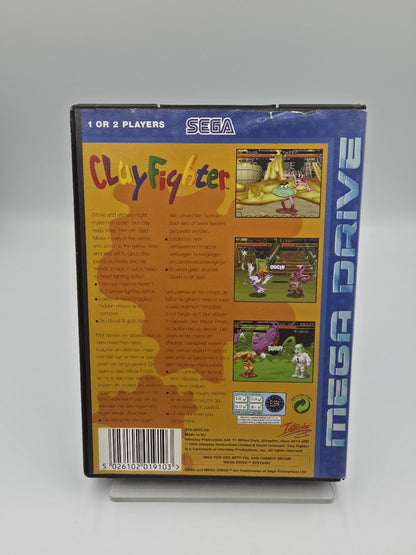 Sega Mega Drive Spiel Clay Fighter mit OVP und Anleitung Multi Language 