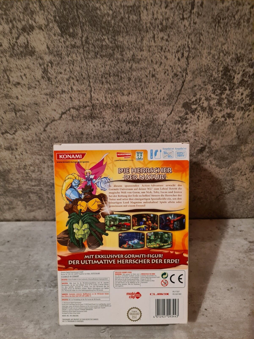 Nintendo Wii Gormiti mit OVP und Anleitung + Figur Big Box - T-Retro-Games 