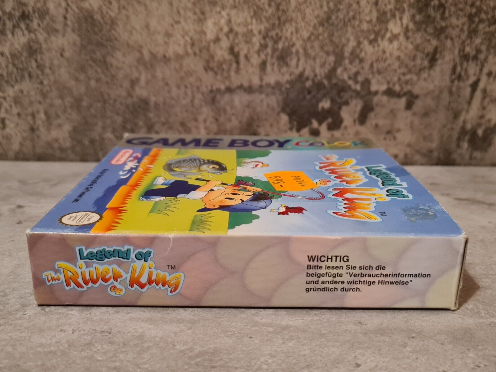 Nintendo Game Boy Color Legend of The River King mit OVP und Anleitung NOE - T-Retro-Games 