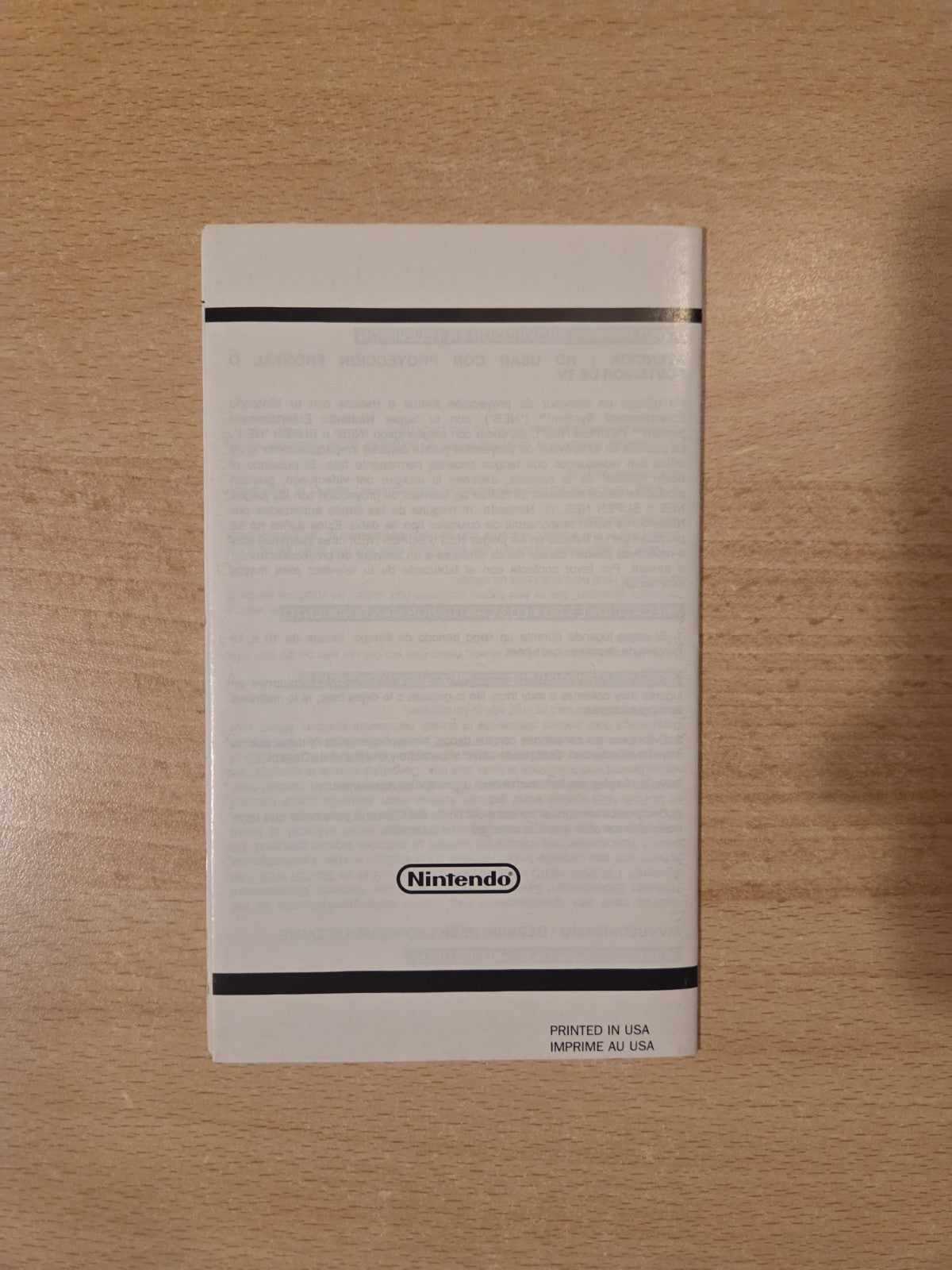 Super Nintendo Consumer Information Spielanleitung Instruction Booklet EUR-2