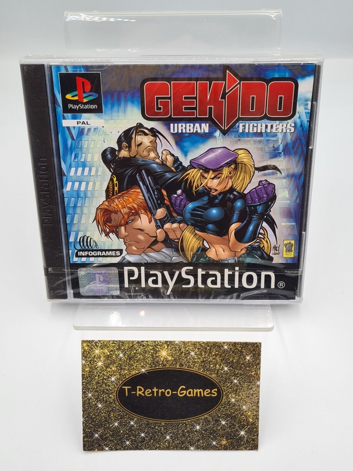 PS1 Playstation 1 Spiel Gekido Urban Fighters Sealed Neu New Multi Language - T-Retro-Games 