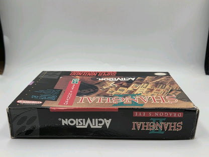 SNES Super Nintendo Shanghai II Dragon's Eye mit OVP und Anleitung NTSC USA