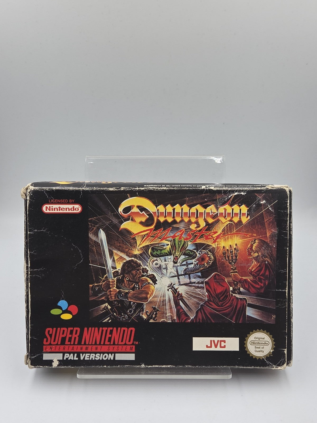 SNES Super Nintendo Dungeon Master Leer OVP Empty Box UKV