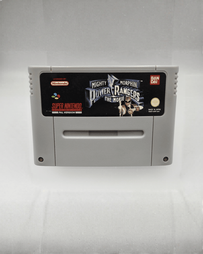 SNES Super Nintendo Spiel Mighty Morphin Power Rangers The Movie UKV Modul
