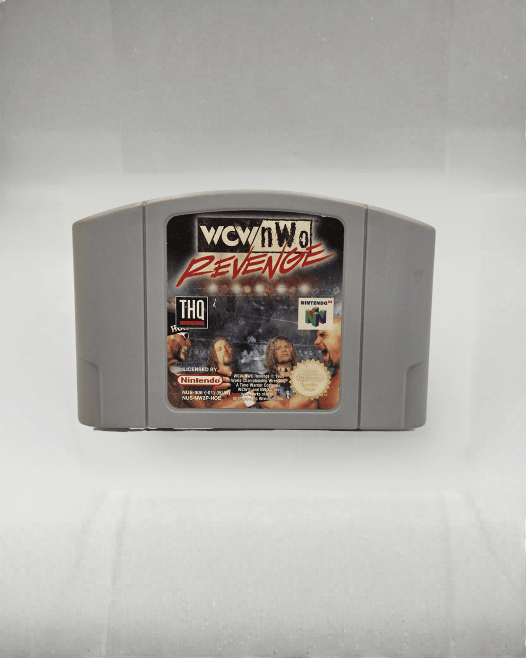 N64 Nintendo 64 Game WCW/NWO Revenge EUR Cartridge