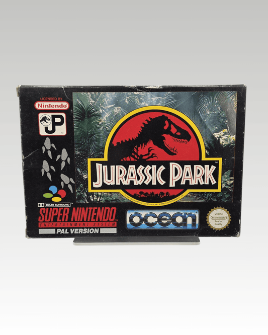 SNES Super Nintendo Spiel Jurassic Park mit OVP und Anleitung UKV