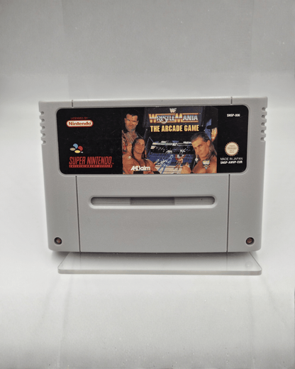 SNES Super Nintendo Spiel WWF Wrestlemania The Arcade Game EUR Modul