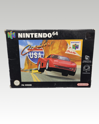 N64 Nintendo 64 Game Cruis'n USA with original packaging and manual NOE