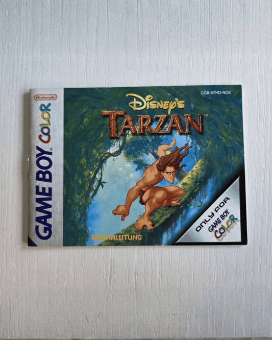 Nintendo Game Boy Color Spielanleitung Disney's Tarzan NOE