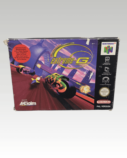 N64 Nintendo 64 Extreme-G mit OVP und Anleitung EUR