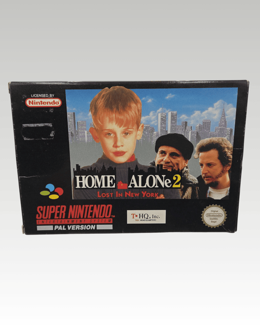SNES Super Nintendo Spiel Home Alone 2 Lost in New York mit OVP  Anleitung NOE