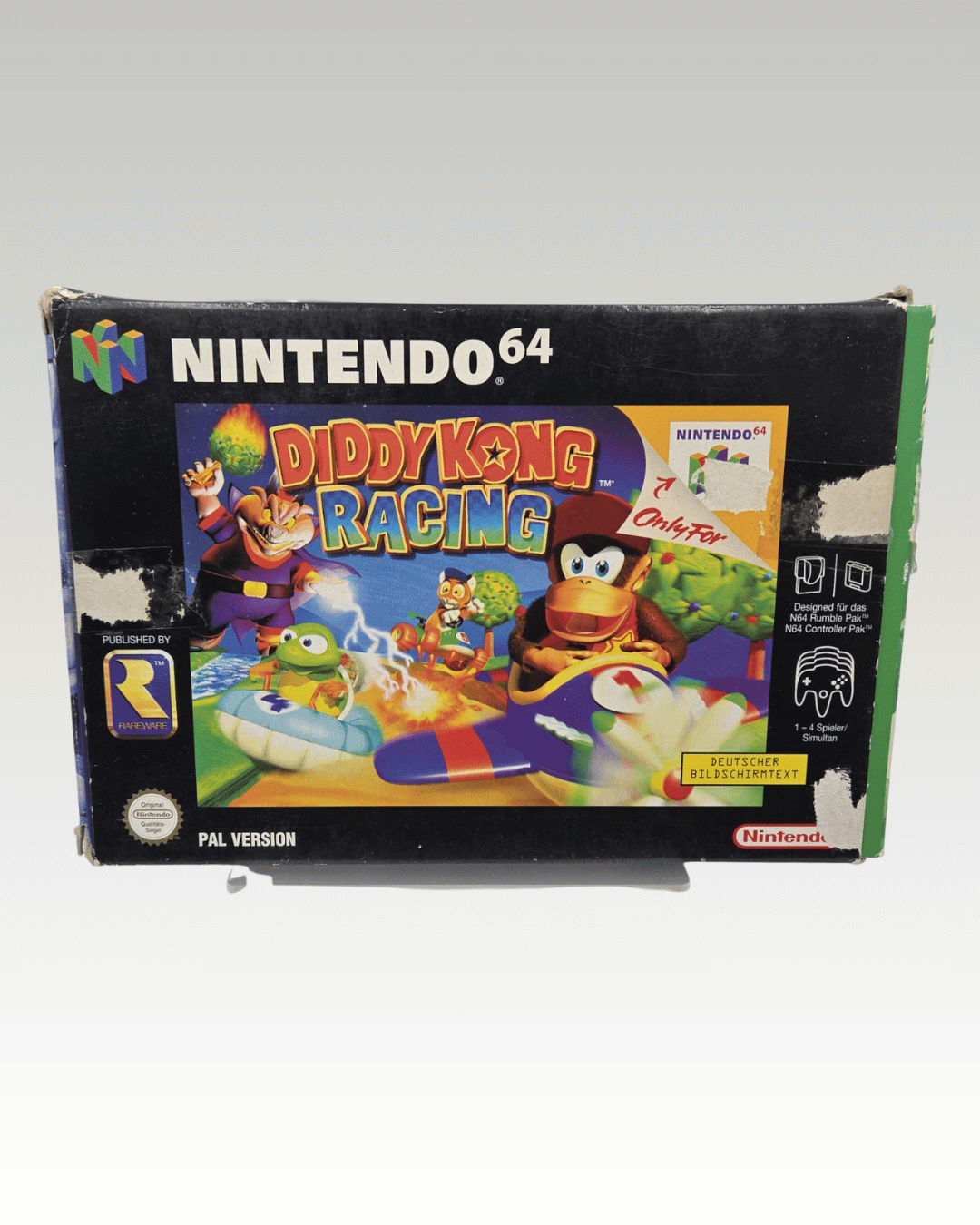 N64 Nintendo 64 Diddy Kong Racing mit OVP und Anleitung NOE