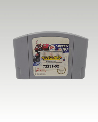 N64 Nintendo 64 Spiel Madden NFL 99 Modul EUR