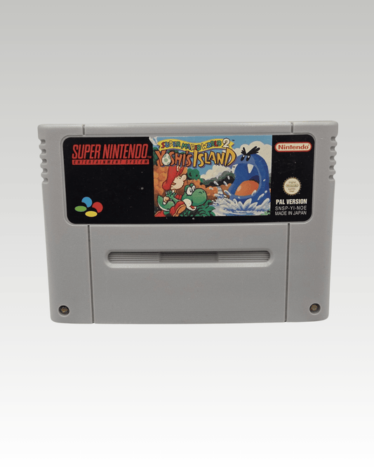 SNES Super Nintendo Spiel Super Mario World 2 Yoshi's Island Modul NOE