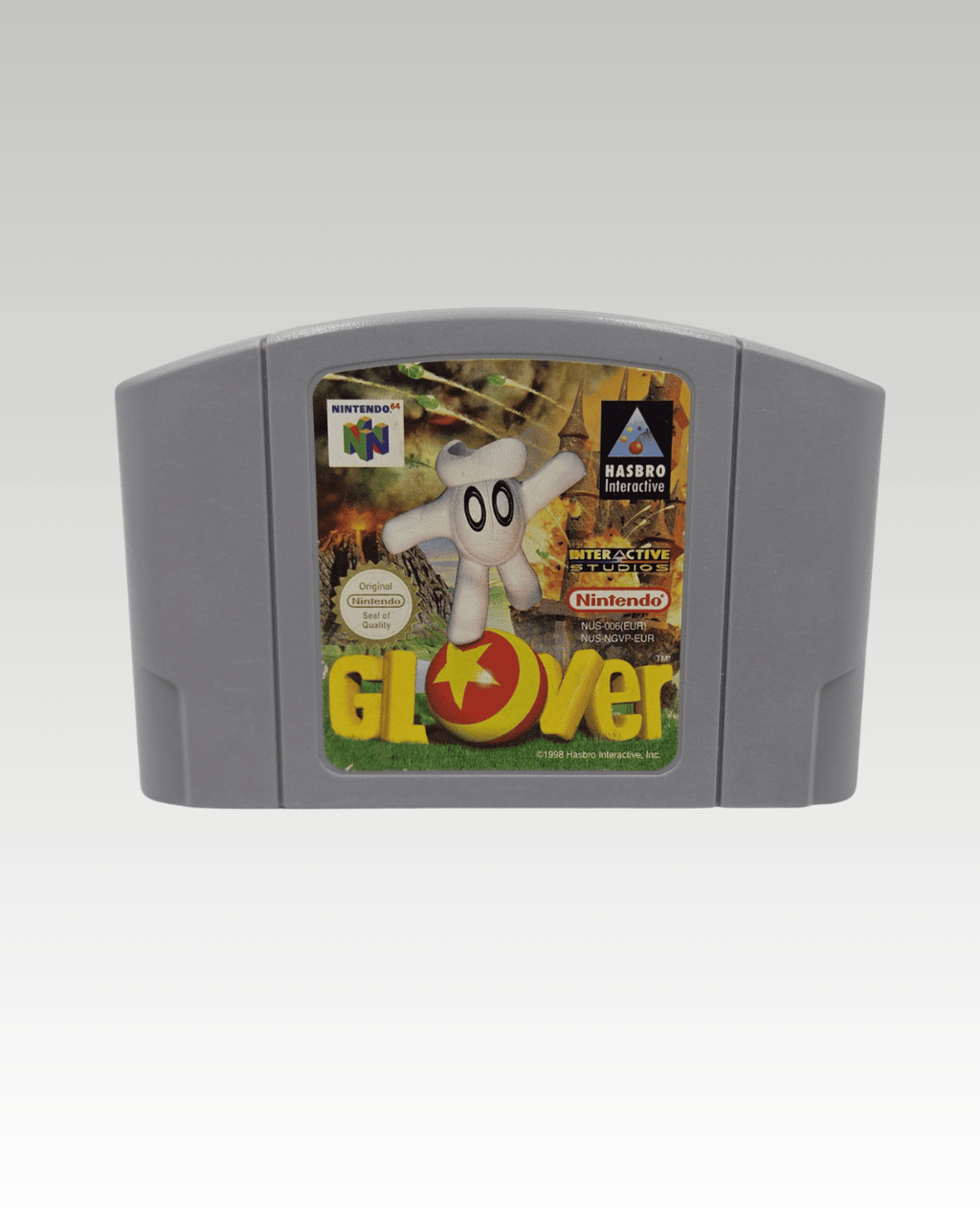 N64 Nintendo 64 Game Glover Cartridge EUR
