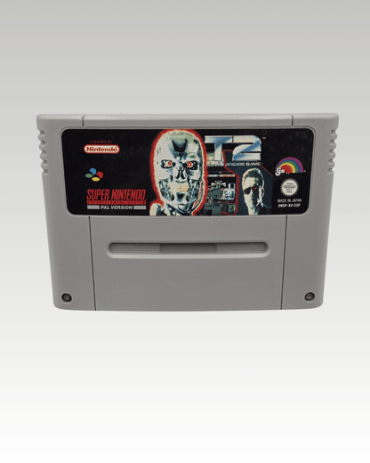 SNES Super Nintendo Game T2 The Arcade Game ESP Cartridge