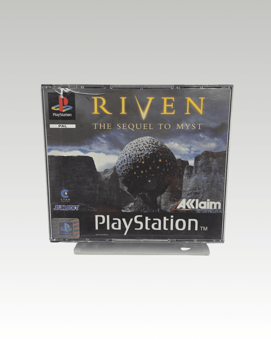 PS1 Playstation 1 Spiel Riven Sequel To Myst mit OVP und Anleitung Deutsch
