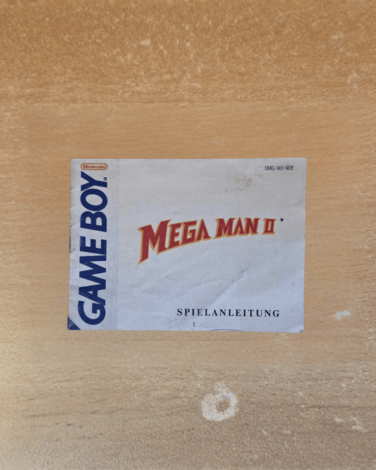 Nintendo Game Boy Classic Mega Man II Instruction Booklet NOE