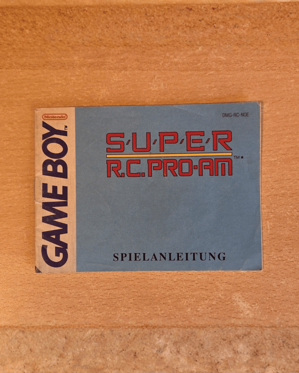 Game Boy Classic Super R.C. Pro-Am Spielanleitung Instruction Booklet NOE