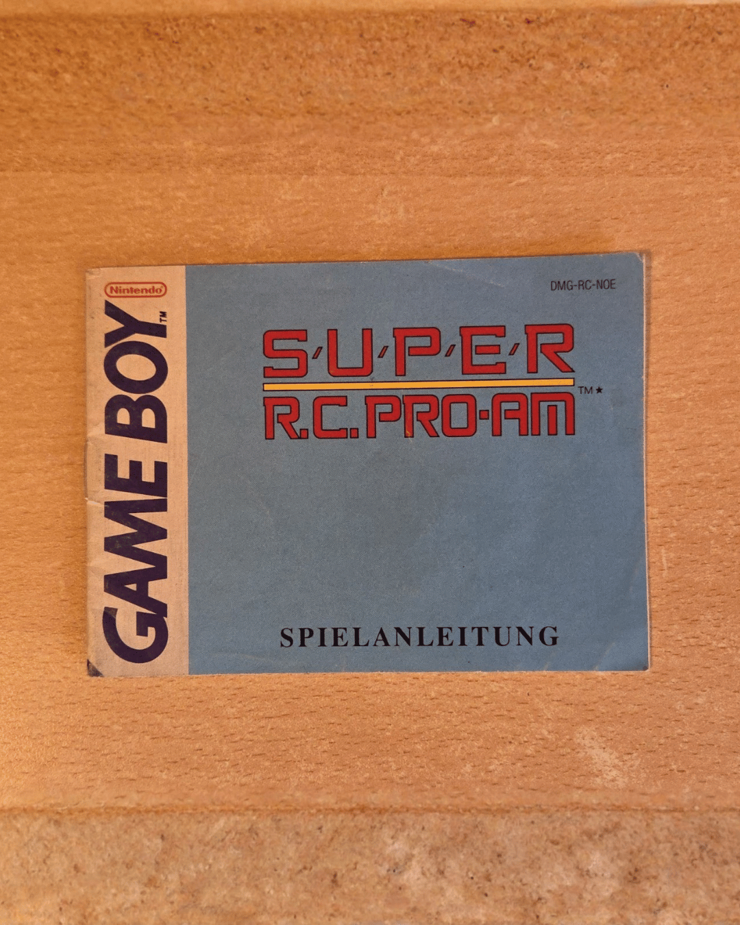 Game Boy Classic Super R.C. Pro-Am Spielanleitung Instruction Booklet NOE
