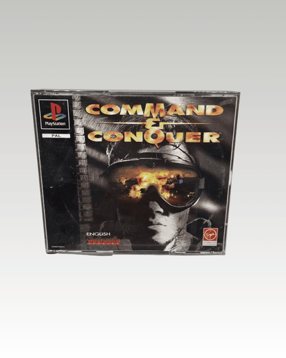 PS1 Playstation 1 Command & Conquer with original packaging and manual English 2 Discs