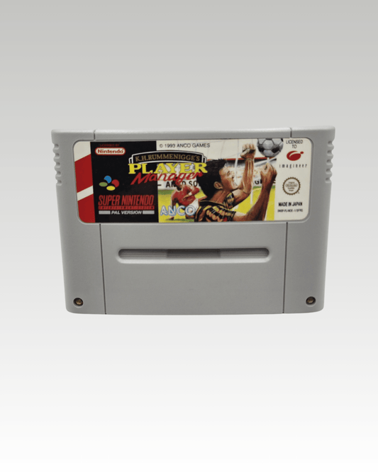 SNES Super Nintendo Spiel K.H. Rummenigge's Player Manager Modul NOE / SFRG