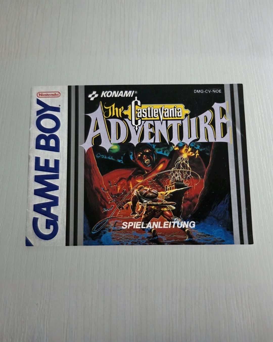 Game Boy Classic The Castlevania Adventure Spielanleitung NOE
