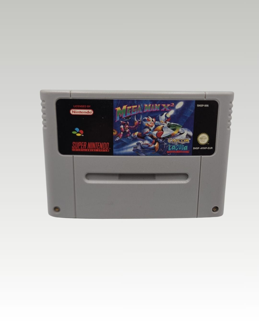 SNES Super Nintendo Spiel Mega Man X2 Modul EUR