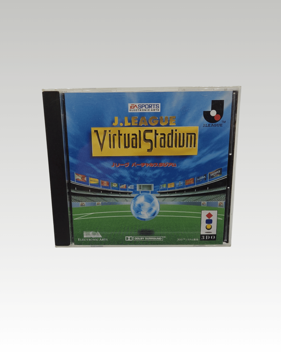 3DO Game J. League Virtual Stadium with Original Box and Manual Japan