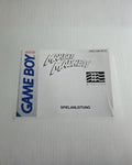 Nintendo Game Boy Classic Marble Madness Instruction Booklet NOE