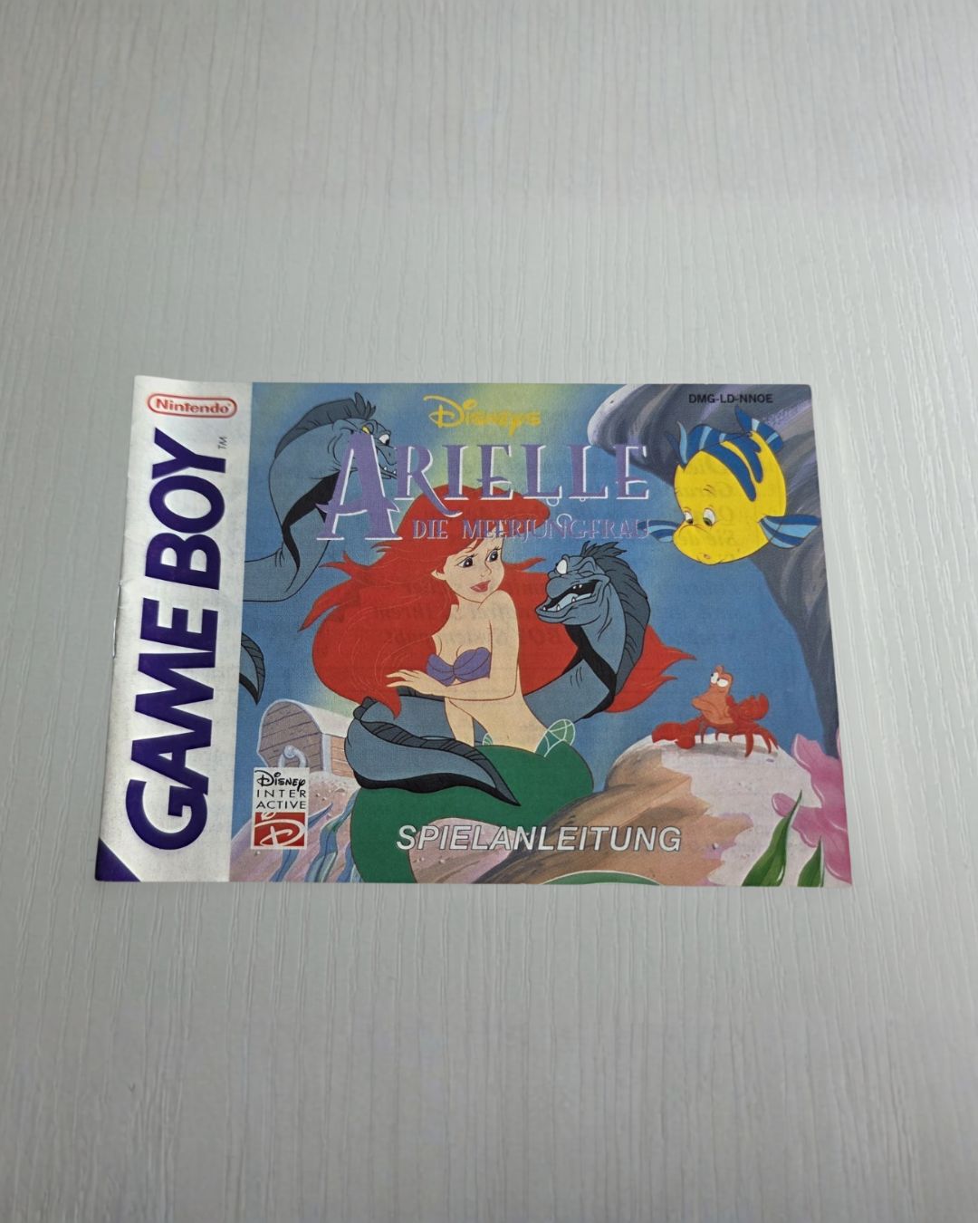 Nintendo Game Boy Classic Disney's Arielle Die Meerjungfrau Spielanleitung NOE