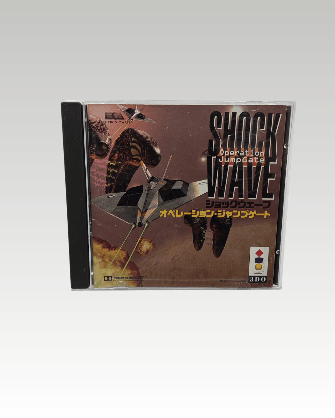 3DO Spiel Shock Wave Operation JumpGate mit OVP und Anleitung Japan