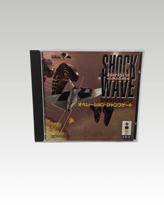 3DO Spiel Shock Wave Operation JumpGate mit OVP und Anleitung Japan