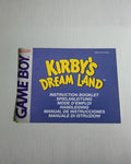 Nintendo Game Boy Classic Kirby's Dream Land Instruction Booklet NEW