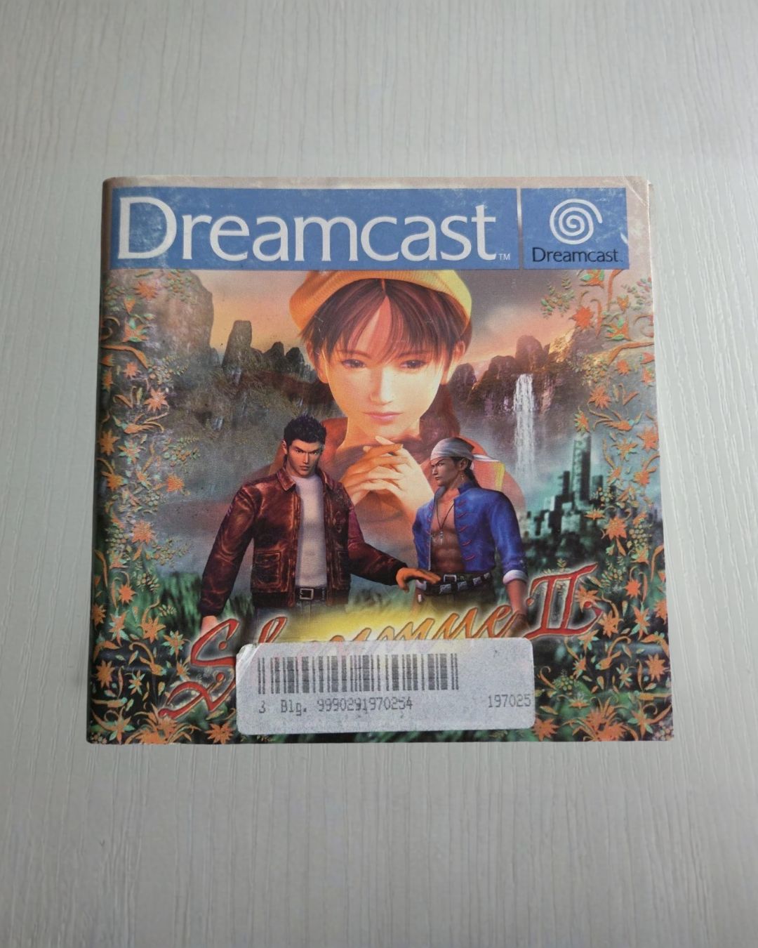 Sega Dreamcast Shenmue II Spielanleitung Instruction Booklet