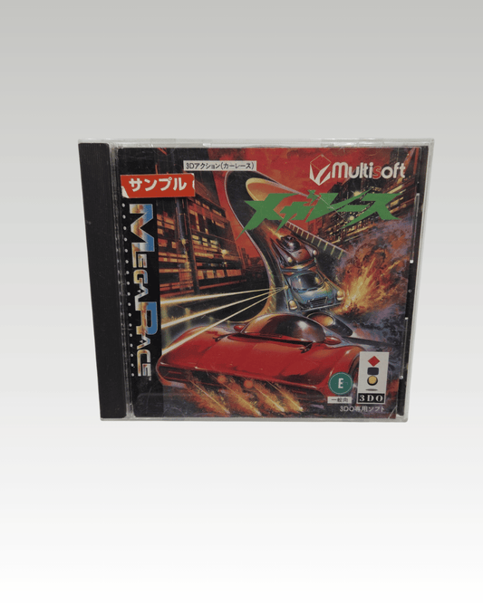 3DO Spiel Mega Race mit OVP und Anleitung Japan