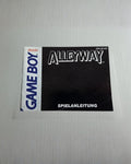 Nintendo Game Boy Classic Alleyway Spielanleitung Instruction Booklet NOE