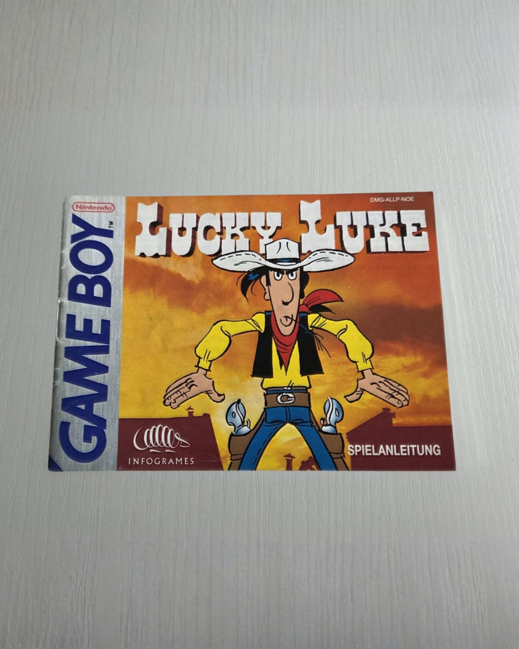 Nintendo Game Boy Classic Lucky Luke Spielanleitung NOE