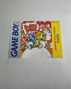 Nintendo Game Boy Classic Bubble Bobble Spielanleitung Instruction Booklet USA