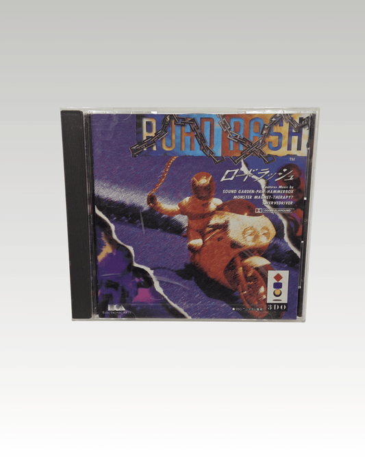3DO Spiel Road Rash mit OVP und Anleitung Japan