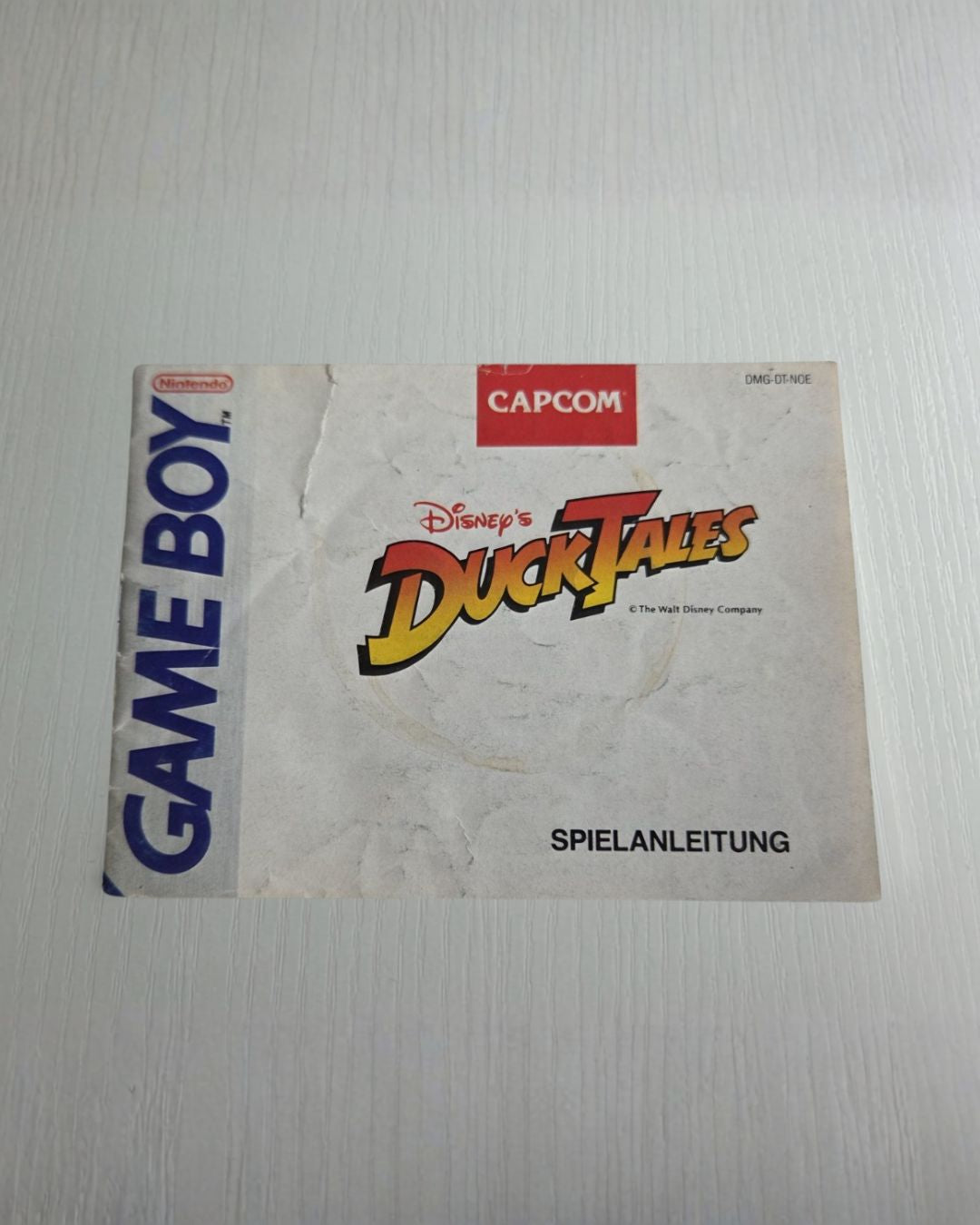 Nintendo Game Boy Classic Disney's DuckTales Spielanleitung NOE