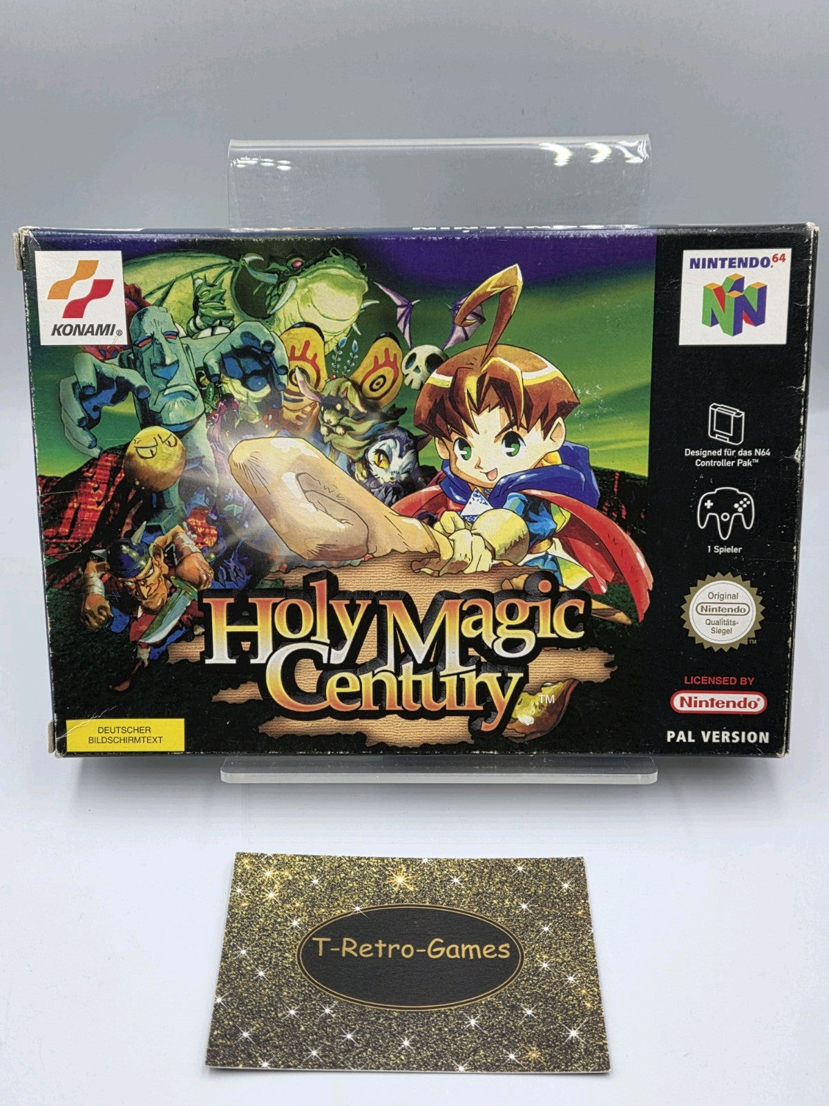 N64 Nintendo 64 Holy Magic Century mit OVP und Anleitung NOE - T-Retro-Games 